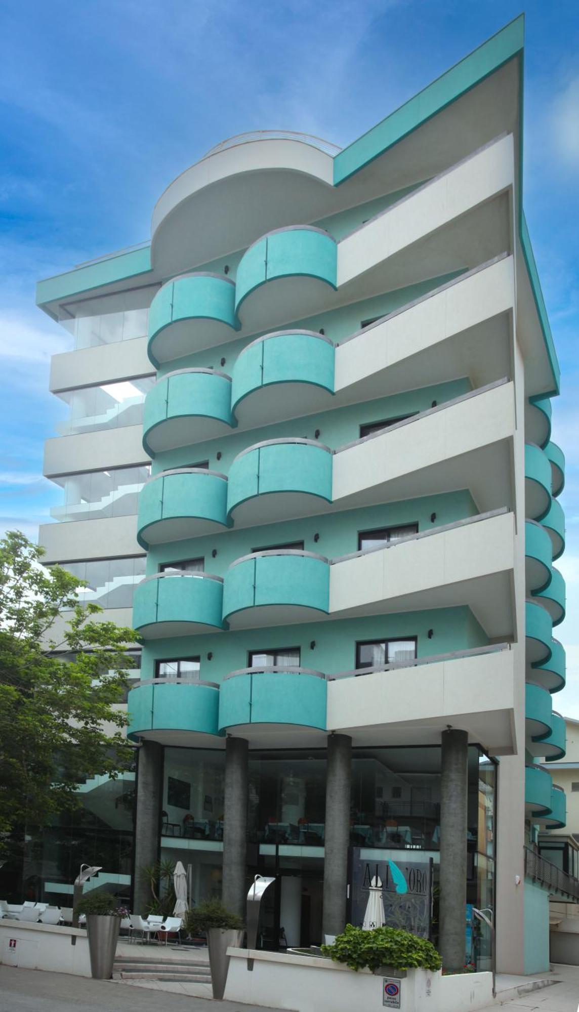 Hotel Ali D'Oro Rimini Exteriör bild